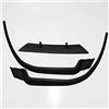 Clynex 3 pezzi SPOILER ANTERIORE PARAURTI LABBRO Euro Spoiler Lip Kit carrozzeria universale, for Alfa Romeo, 159 CUPRA R Spoiler anteriore in tre pezzi