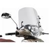 MOTOTOPGUN givi 357a+a357a cupolino trasparente compatibile con piaggio beverly 125-300 ie-350 2010 2011 2012 2013 2014 2015 2016 2017 2018 2019 2020 mototopgun