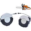 BRAVECOW 2 tappi per serbatoio olio con O-ring di ricambio per motoseghe Stihl MS200 MS210 MS230 MS250 MS260 MS380