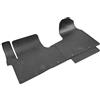 WALSER Tappetini in gomma DirtGuard su misura compatibile con Renault Traffic III, Renault Master, Opel Vivaro B, Fiat Talento, Nissan NV300, Nissan Primastar