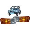 Palmaspareparts COPPIA 2X FANALE ANTERIORE DX E SX SUZUKI SAMURAI SJ 410 01-1986/12-1995