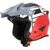 ACERBIS CASCO JET ARIA GRAPHIC GRIGIO/ROSSO XL