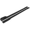 HDJYCZM Autoveicoli Gonna laterale per VW Golf 7 2014-2020, Auto Gonna Laterale Splitter Lip Winglet Diffusore Accessori,2.2m Black