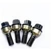 MINJKL Bulloni Antifurto Compatibile con Porsche per Macan 4 Pezzi/5 Pezzi Bullone Viti per Pneumatici Bulloni Ruota Dadi Bloccaggio Chiave Dado Ruota OEM: 97036120300 WHT006978(4PCS)