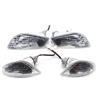 EUQIXMR Freccia svolta Per Vespa LX 50 125 150 2-Takt LXV Posteriore E Anteriore Moto Indicatore Direzione Della Luce Direzione(UN SET)