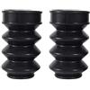 KIMISS soffietti forcella moto-soffietto forcella sportster-KIMISS 39mm Copriscarpe forcelle per stivali da moto, Coprigambe in gomma Ghette Gators Stivali per Sportster Dyna FX XL 883