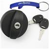 pro-Styling design for perfection Tappo per serbatoio dell'acqua, diesel, acqua potabile, roulotte, camper, caravan, auto, colore nero, con due maniglie per apertura
