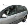 J&J AUTOMOTIVE Deflettori d'Aria per Ford Focus C-Max 2003-2010, Set da 4 Pezzi, Nero Fumé Oscurato Heko