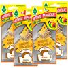 Arbre Magique Mono, Profumatore Auto, Fragranza Cocco, Profumazione Esotica e Fruttata, Durata fino a 7 Settimane, Made in Italy, Confezione da 4 Pezzi