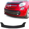 OMAC Cofano Deflektor Steinschlagschutz compatibile con FIAT 500L 2013-2024 Plastica 1 Pz
