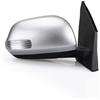 LIANGBAOS Specchio Retrovisore Esterni Per Auto Per Toyota Per RAV4 2010 2011 2012 2013 Specchietto Retrovisore Esterno Automatico 7/9PIN(N 9pin Right Silver)