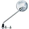 FAR SPECCHIETTO SINISTRO SX RETROVISORE COMPATIBILE CON PIAGGIO VESPA PX 125 1982 CROMATO