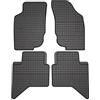 FROGUM El Toro Set di tappetini in gomma per Toyota Hilux VII 2005-2015 | Materiale resistente | Bordo protettivo di 1-5, cm