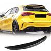 TGFOF Spoiler posteriore adatto per Mercedes-Benz Classe A W177 A180 A200 A35 A45 AMG A180 A160 A220 A250 2019-2021 Materiale ABS nero lucido