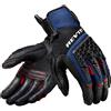 REV'IT! Revit Sand 4 Guanti da moto, nero/blu, S