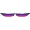 Generic Compatibile con ZONTES 368G Moto: pellicola colorata per fari, impermeabile, HD, pellicola protettiva per il corpo, kit di modifica antigraffio, resistente ai raggi UV (viola)