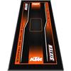 Sixten Environmental Sixten - Tappetino da Moto, 95 x 200 cm, Ecologico, per Paddock e Garage, Lavabile ed Ecologico per Moto, Colore: Arancione (Marker)