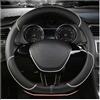 QYETRGF Coprivolante Auto, per Toyota Yaris Cross/Hybrid 2020-2026 Copri Volante Antiscivolo Copertura Copri Sterzo Protezione Volante Accessori Auto,D