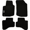 Auto Accessori Lupex Tappetini Auto Compatibili con C1 dal 2005 al 2014 | Set 4 Pezzi Anteriori e Posteriori, 1 Clip di Fissaggio, Tappeti Sagomati in Moquette, con Ricamo Lato Guida, Antiscivolo