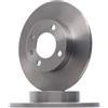 Bosch Automotive BOSCH Set Dischi Freno BD24-239 mm - Asse Anteriore - 2 Dischi | Dischi Freno Solidi di Ghisa - Conformi al regolamento ECE-R90 - Anticorrosione Avanzata
