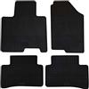Petex 98513 Tappetino in Gomma nero anteriore e Posteriore Compatibilità con KIA Sportage V NQ5