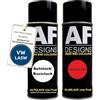 Alex Flittner Designs, vernice spray per auto, set adatto per VW/Volkswagen Ravenna Metallic LA5W, vernice di base trasparente, 400 ml