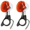 UUSNMOTO Luci Svolta Motocicletta Indicatori Di Direzione Anteriori E Posteriori Per Motociclette Per 250 750 Per Steed 400 600 Per Shadow Frecce