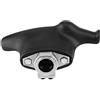 Qiilu Smontagomme Kit, QL01713 Supporto in nylon di plastica nero per smontare il diametro della macchina 28mm / 30mm(30mm)