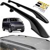 CHROMEMASTER | Compatibili con VW T6.1 Caravelle Short 2019-2023 | Barre Trasversali da Tetto, Mancorrenti sul Tetto | Sono Utilizzate per il Montaggio di Portapacchi, Box da Tetto o Portabiciclette