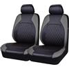 WLBGKYBVF 2 Pezzi Coprisedili Auto Anteriore, per Peugeot 206 (206+/206 Plus) 2009-2012/207/207 CC/207 Antiscivolo Traspirante Protezione Sedili Anteriore Coprisedili,B