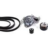 HEPU Pompa acqua + Kit cinghie dentate PK09081 Compatibile con: CITROËN C1 II, C3 AIRCROSS II, C3 AIRCROSS II Van, C3 II, C3 III, C3 III Van, C4 CACTUS, C4 CACTUS Van, C-ELYSEE, DS3, DS3 Cabriolet