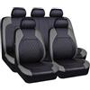 GTFRFD Coprisedili Auto per Jeep Avenger 2023-2024 5 Posti Tutte Le Stagioni Comodi Antipolvere Set Fodere Anteriori Posteriori, Auto Interno Accessori,B