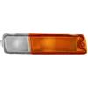 EDA PREMIUM auto Luce d'angolo, freccia, luce Destra Ambra, Bianco Latte MR109134 compatibile per MITSUBISHI L200 1996-2001, senza portalampada, bianco latte, ambra