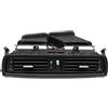 BHGMGEBLV Griglia Dell'aria Anteriore Per BMW Serie 5 F10 F11 F18 Cruscotto Centrale Anteriore Bocchetta Di Ventilazione AC Cromata Gruppo Completo 64229166885 Griglia Aria Posteriore(Without Chrome)