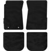 Kovvar Luxury Tappetini auto per Ford Mustang | 1964-1974 | 4 pezzi | Velour di lusso 11 mm | Poliammide | Moquette su misura | Antiscivolo | Robusto su tutta la superficie | Bordo effetto nabuk