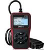 BAFEIYA Strumenti di diagnostica for auto Lettore di codice OBD2 V100 Scanner OBD 2 Display digitale universale
