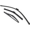 Kpuwers Parabrezza Tergicristallo Per Fiat 500 500C 500L 2009 2010 2011 2012-2020 2021 2022 2023 Set Spazzole Tergicristallo Anteriori E Posteriori
