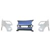 GENERICO KIT 3 PEZZI PARAURTI ANTERIORE SMART 450 DAL 2002 AL 2007 (NO. MOD. CABRIO)