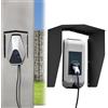 AufuN Wallbox, protezione dalle intemperie, per stazione di ricarica e-auto, presa di corrente, protezione antipioggia Wallbox Weather Protection per EV Charging Holder Protective Roof Wall Mount