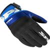 SPIDI Guanti da moto Flash KP in Tessuto, da Uomo,XL,Bianco/Blu