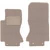 Wielganizator Tappetini anteriori in velluto compatibili con Jaguar S-Type X204 berlina 2002-2008 - Buona qualità - Set di 4 tappetini anteriori in velluto beige