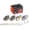 Brembo - Xtra - P 59 051X - Pastiglia Freno - Anteriore, set di 4 | Compatibile con: FIAT DOBLO Kasten/Großraumlimousine, OPEL ADAM, CORSA D, CORSA D Kasten/Schrägheck