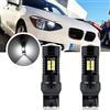 Nslumo Drl Luci di marcia diurna a LED per B/M/W 1Series F20 F21 2010-2015 7440 T20 W21W DRL Lampadine 2 pezzi Bimmer Daylight DLR Lampade di posizione del faro