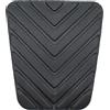 HUVNEXA 2x Copri pedale freno frizione in gomma, for Hyundai, Accent, for Elantra, Sonata Tucson I20 I30, for Mitsubishi, Pajero Montero Lancer EVO Copri pedale Set copripedali per auto