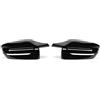 Pfdwmdoi Calotta Specchietto Retrovisore Per BMW Serie 2/3/4/5/7 Per G20 Per G21 Per G28 Per G22 Per G11 Per G12 Per G42 Per G30 Per G38 Copertura Specchietto Nero Brillante Copri Specchietto Retrovisore(B)