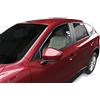 J&J AUTOMOTIVE Deflettori d'Aria per Mazda CX-5 2012-2017, Set da 4 Pezzi, Nero Fumé Oscurato Heko