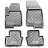 ELEMENT Set di Tappetini Auto in Gomma TPE 3D per JEEP Compass | Mk1 Restyling 1, 2 | 2010-2016 | Tappetini Auto Originali 100% Adatti, Gomma Auto Universali Resistanti, Tappeto