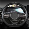 ZJYZYQ Rivestimento Protettivo Volante Per Kia Per Sportage Per 5 Per GT-Line 2021 2022 Per Sportage 2022 2023 Coprivolante Per Auto In Pelle Microfibra D A Forma Di Copristerzo(10)