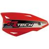 RTECH RACETECH - Paire de Protèges-Mains Vertigo - Fixation Unique au Guidon pour Montage Facile et Rapide Guidon 22 à 26,8mm - Couleur Rouge