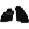 Somer Car Kit Tappetini Auto SOLO ANTERIORI 2pz compatibili con Alfa Romeo Mito 2008-2018 | Set 2 tappeti anteriori su misura in moquette, bandiera Italia